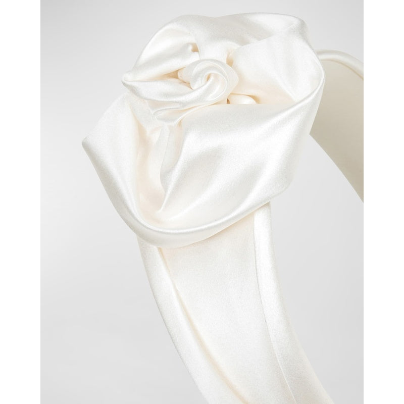 Faixa de cabeça larga de seda Rosalina - Mercado de Luxo - O Maior E-Commerce de Bens, Produtos e Serviços de Luxo do Brasil.