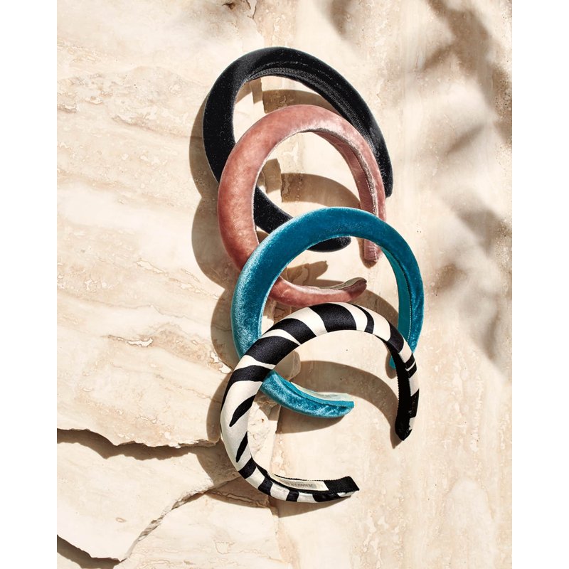 Faixa de cabeça de seda com estampa de leopardo Tori - Mercado de Luxo - O Maior E-Commerce de Bens, Produtos e Serviços de Luxo do Brasil.