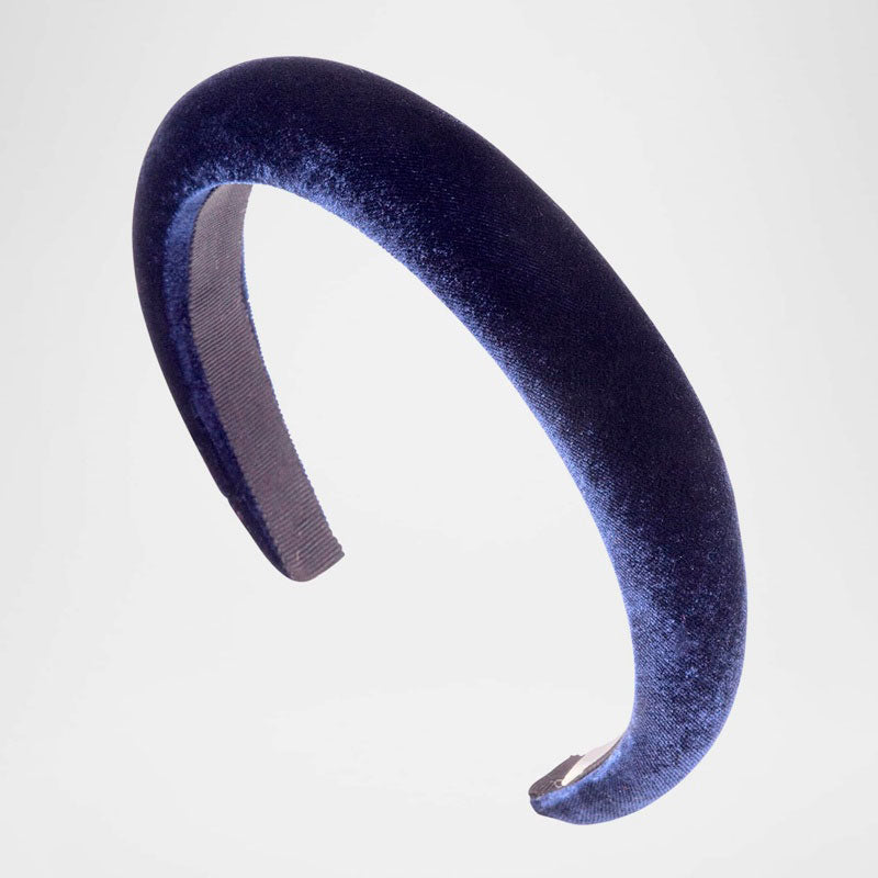 Faixa de cabeça acolchoada de veludo Tori - Mercado de Luxo - O Maior E-Commerce de Bens, Produtos e Serviços de Luxo do Brasil.