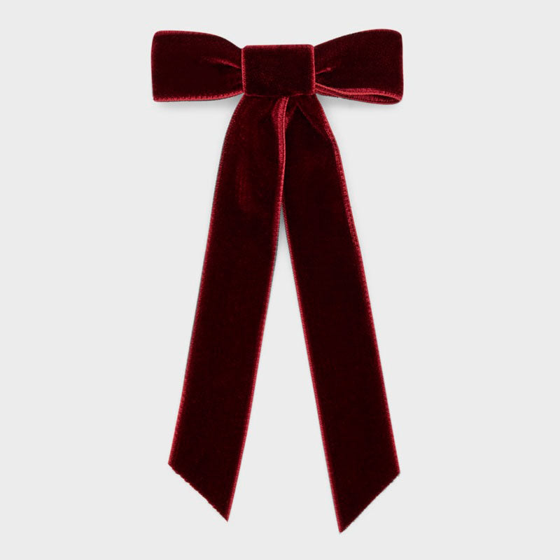 Presilha de laço de veludo - Mercado de Luxo - O Maior E-Commerce de Bens, Produtos e Serviços de Luxo do Brasil.