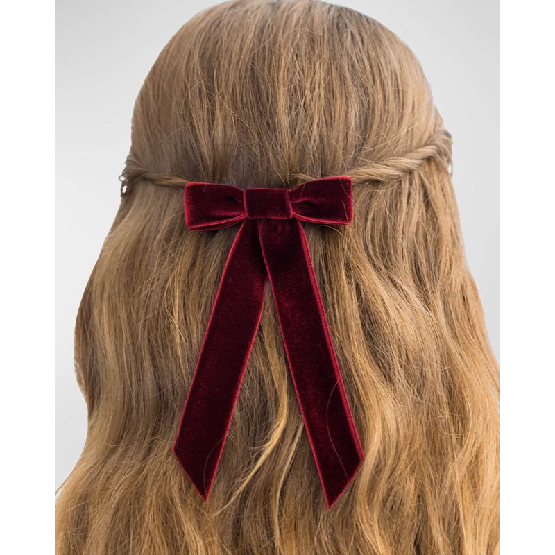 Presilha de laço de veludo - Mercado de Luxo - O Maior E-Commerce de Bens, Produtos e Serviços de Luxo do Brasil.