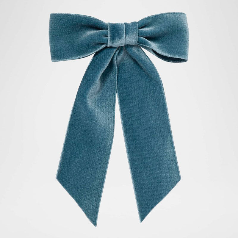 Presilha larga de veludo com laço - Mercado de Luxo - O Maior E-Commerce de Bens, Produtos e Serviços de Luxo do Brasil.