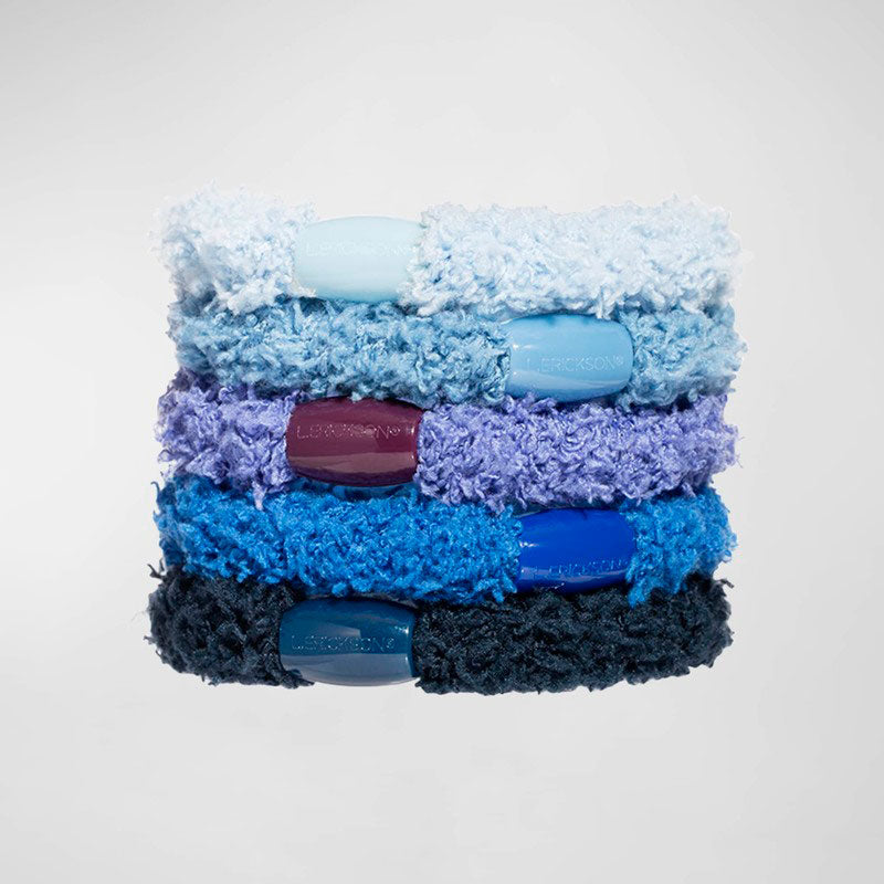 Conjunto de 5 prendedores de rabo de cavalo Cozy Teddy - Mercado de Luxo - O Maior E-Commerce de Bens, Produtos e Serviços de Luxo do Brasil.