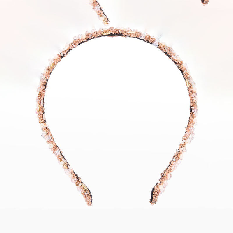 Faixa de cabeça fina revestida de cristal - Mercado de Luxo - O Maior E-Commerce de Bens, Produtos e Serviços de Luxo do Brasil.