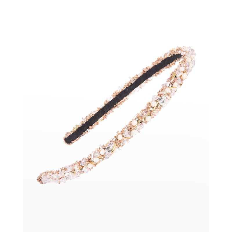 Faixa de cabeça fina revestida de cristal - Mercado de Luxo - O Maior E-Commerce de Bens, Produtos e Serviços de Luxo do Brasil.