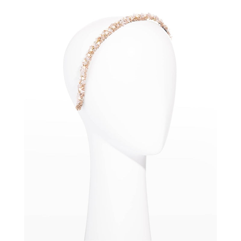 Faixa de cabeça fina revestida de cristal - Mercado de Luxo - O Maior E-Commerce de Bens, Produtos e Serviços de Luxo do Brasil.
