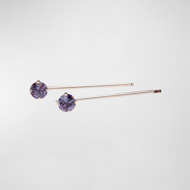 Par de Grampos de Cabelo de cristal Little Gem - Mercado de Luxo - O Maior E-Commerce de Bens, Produtos e Serviços de Luxo do Brasil.