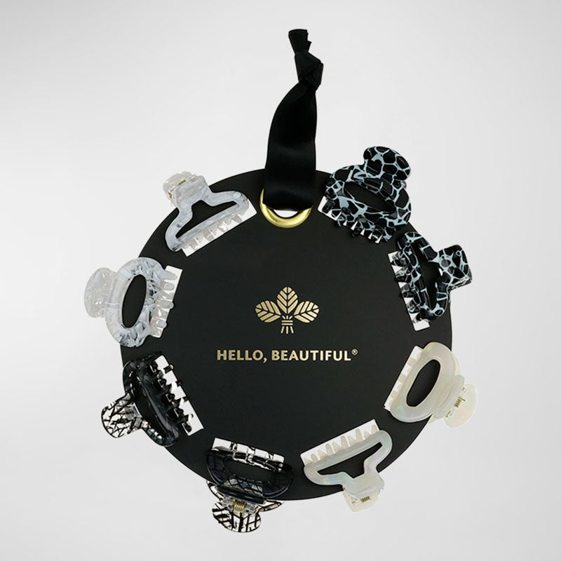 Presilha de Garra Luna conjunto 8 unid - Mercado de Luxo - O Maior E-Commerce de Bens, Produtos e Serviços de Luxo do Brasil.