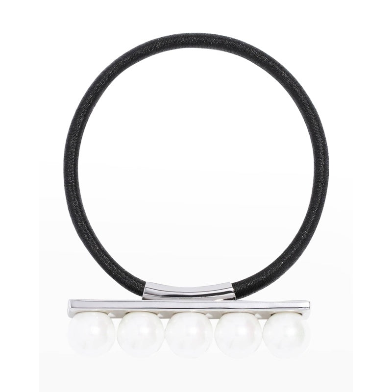 Presilha para rabo de cavalo com barra perolada - Mercado de Luxo - O Maior E-Commerce de Bens, Produtos e Serviços de Luxo do Brasil.