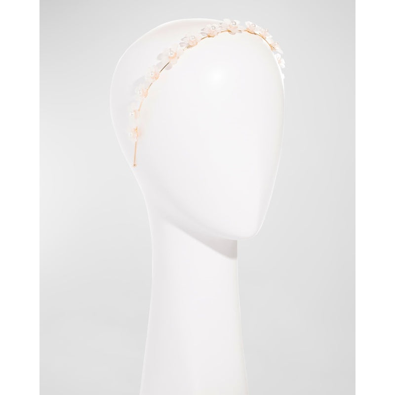 Faixa de cabeça de metal perolado Summer Blooms - Mercado de Luxo - O Maior E-Commerce de Bens, Produtos e Serviços de Luxo do Brasil.