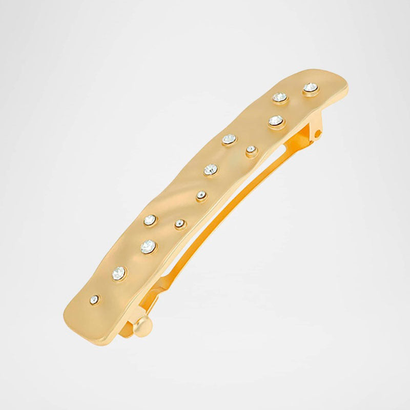 Presilha de metal Dakota embelezada - Mercado de Luxo - O Maior E-Commerce de Bens, Produtos e Serviços de Luxo do Brasil.