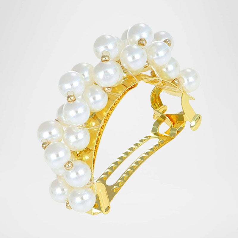 Presilha de rabo de cavalo perolada Pandora - Mercado de Luxo - O Maior E-Commerce de Bens, Produtos e Serviços de Luxo do Brasil.