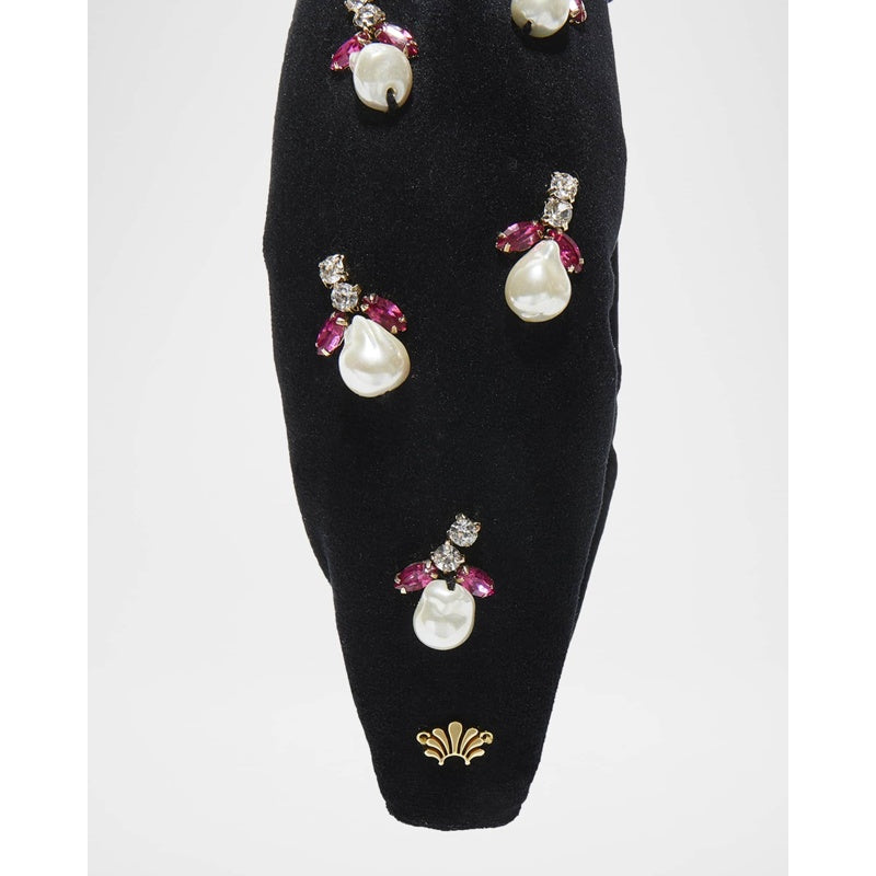 Scrunchies com nó brilhante e pingente perolado conjunto 2 unid - Mercado de Luxo - O Maior E-Commerce de Bens, Produtos e Serviços de Luxo do Brasil.