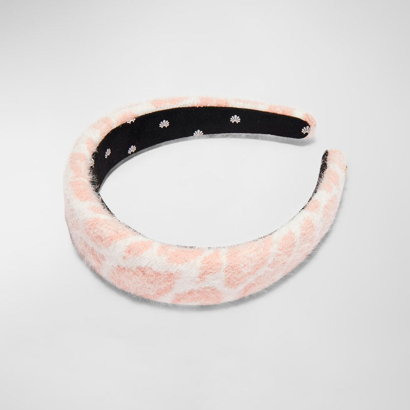 Faixa de cabeça de malha de leopardo Alice - Mercado de Luxo - O Maior E-Commerce de Bens, Produtos e Serviços de Luxo do Brasil.