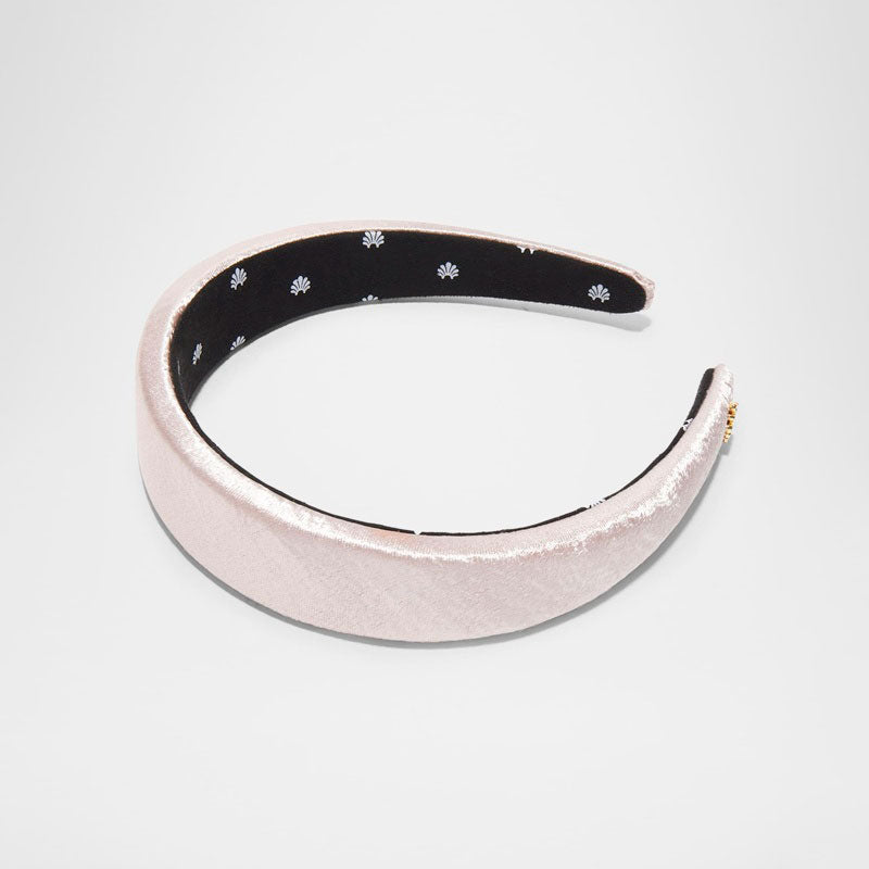 Faixa de cabeça acolchoada de cetim Alice - Mercado de Luxo - O Maior E-Commerce de Bens, Produtos e Serviços de Luxo do Brasil.