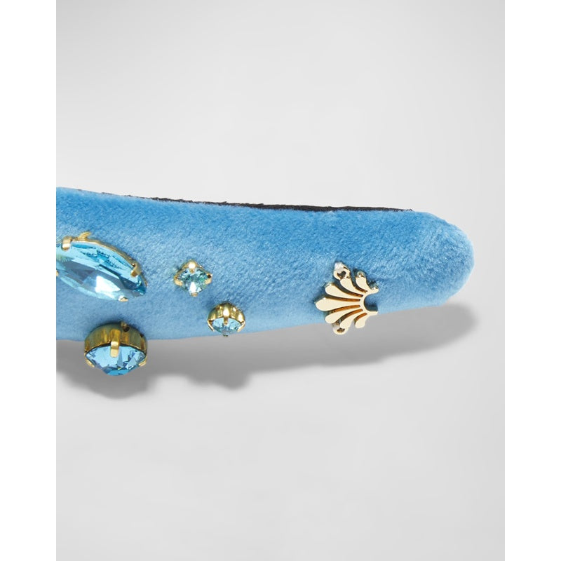 Faixa de cabeça adornada com cabochão de seixo Alice - Mercado de Luxo - O Maior E-Commerce de Bens, Produtos e Serviços de Luxo do Brasil.