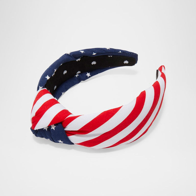 Faixa de cabeça com nó americana - Mercado de Luxo - O Maior E-Commerce de Bens, Produtos e Serviços de Luxo do Brasil.