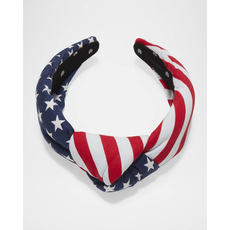 Faixa de cabeça com nó americana - Mercado de Luxo - O Maior E-Commerce de Bens, Produtos e Serviços de Luxo do Brasil.