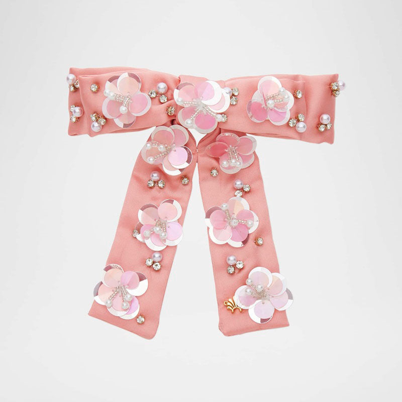 Laço Floral Paillette Antoinette - Mercado de Luxo - O Maior E-Commerce de Bens, Produtos e Serviços de Luxo do Brasil.