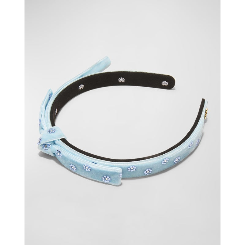 Faixa de cabeça com laço fino e embelezado Bardot - Mercado de Luxo - O Maior E-Commerce de Bens, Produtos e Serviços de Luxo do Brasil.