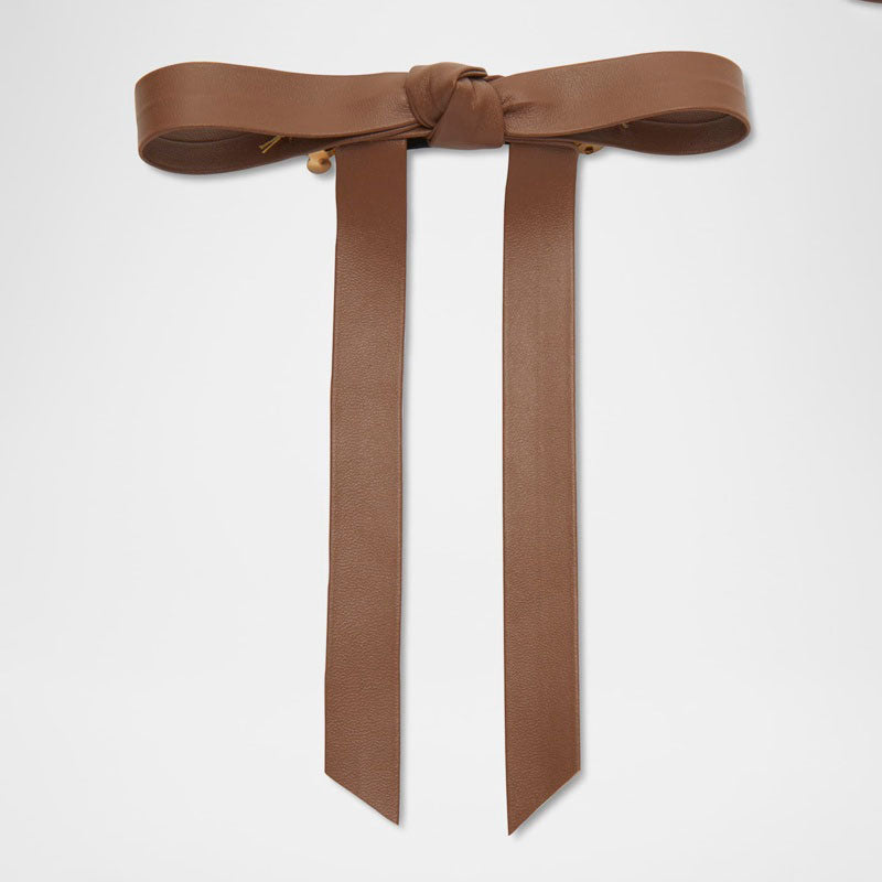 Presilha de couro sintético Bardot com laço - Mercado de Luxo - O Maior E-Commerce de Bens, Produtos e Serviços de Luxo do Brasil.