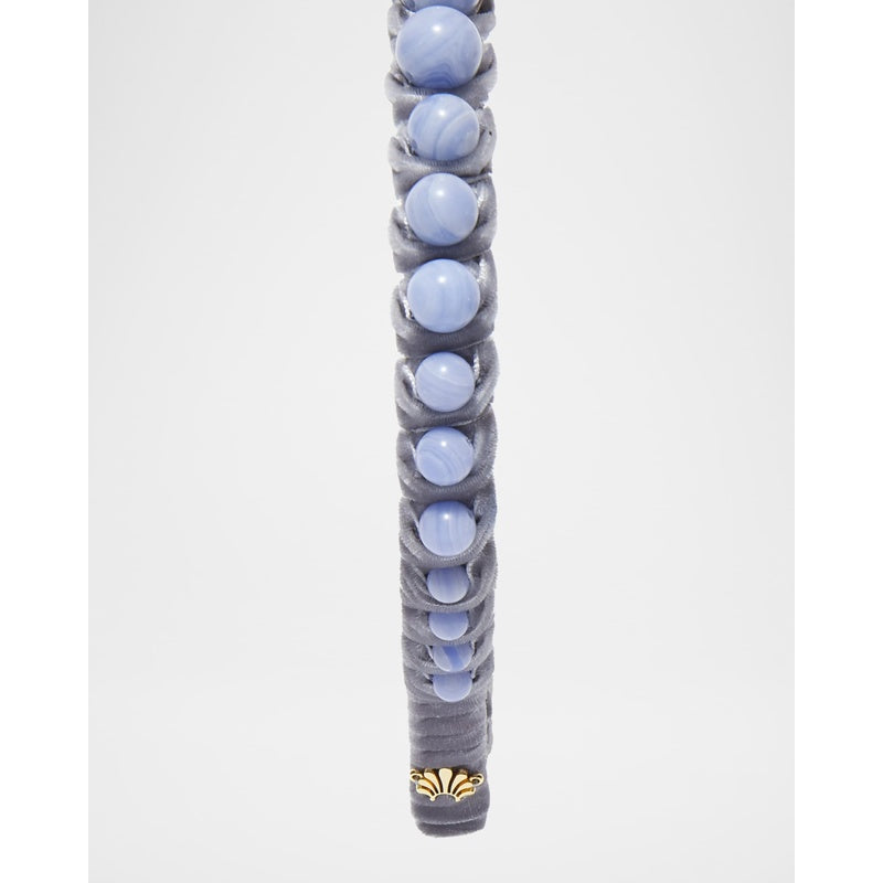 Faixa de cabeça fina com miçangas - Mercado de Luxo - O Maior E-Commerce de Bens, Produtos e Serviços de Luxo do Brasil.