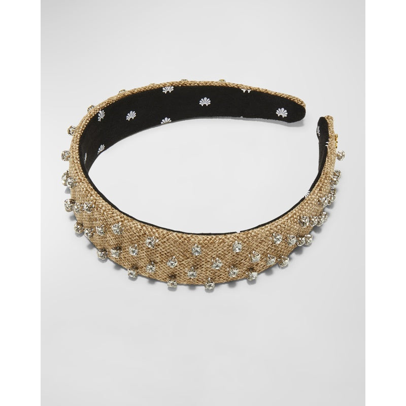 Faixa de cabeça tecida com enfeite Bessette - Mercado de Luxo - O Maior E-Commerce de Bens, Produtos e Serviços de Luxo do Brasil.