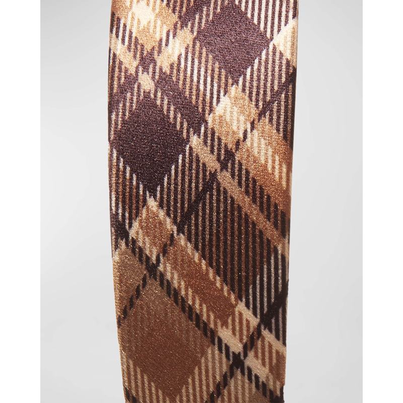 Faixa de cabeça xadrez Bessette - Mercado de Luxo - O Maior E-Commerce de Bens, Produtos e Serviços de Luxo do Brasil.