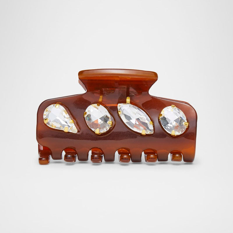 Presilha de mandíbula de acrílico cristal - Mercado de Luxo - O Maior E-Commerce de Bens, Produtos e Serviços de Luxo do Brasil.