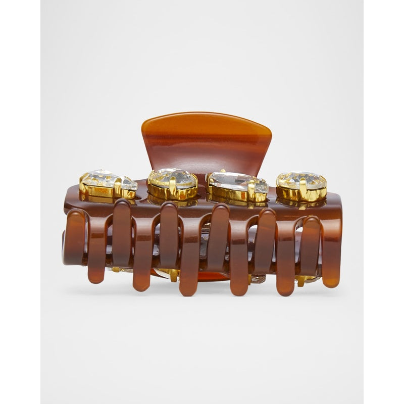 Presilha de mandíbula de acrílico cristal - Mercado de Luxo - O Maior E-Commerce de Bens, Produtos e Serviços de Luxo do Brasil.