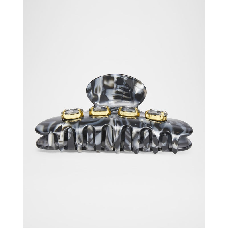 Presilha de acrílico com manchas de cristal - Mercado de Luxo - O Maior E-Commerce de Bens, Produtos e Serviços de Luxo do Brasil.