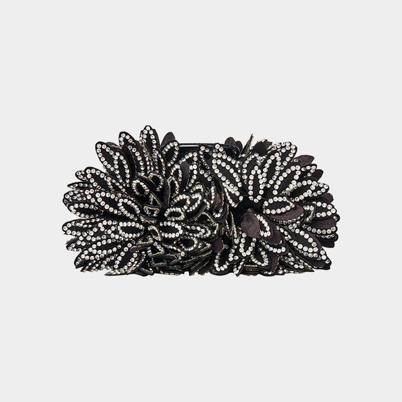 Presilha de mandíbula de cristal com flor de dália - Mercado de Luxo - O Maior E-Commerce de Bens, Produtos e Serviços de Luxo do Brasil.