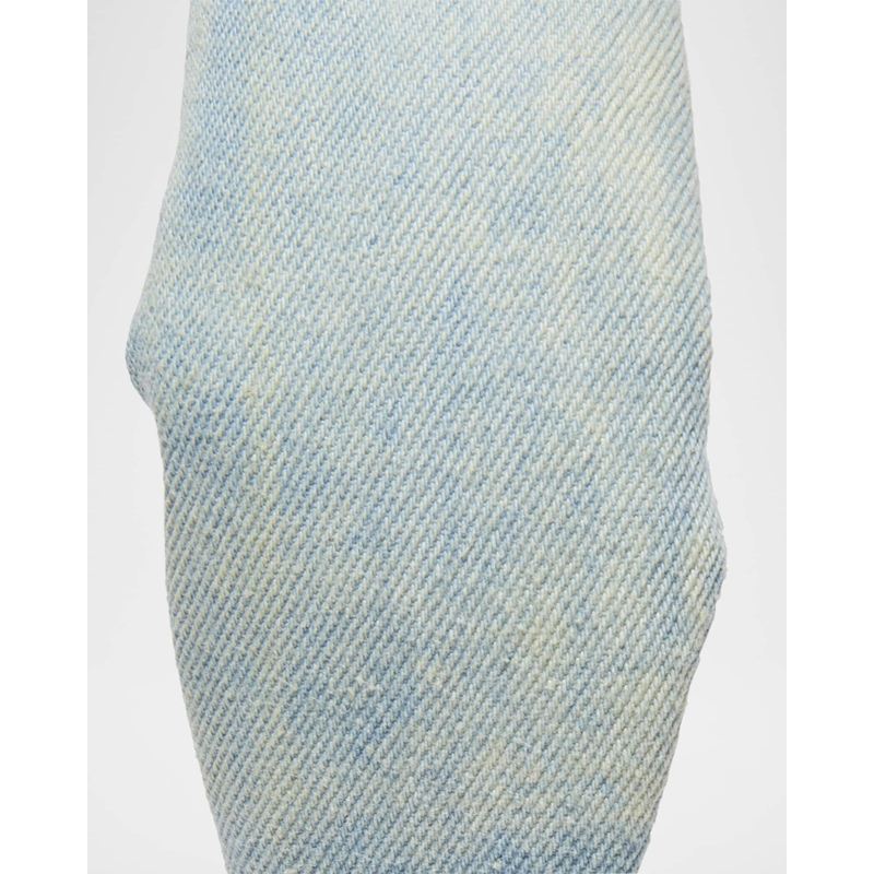 Faixa de cabeça com nó jeans - Mercado de Luxo - O Maior E-Commerce de Bens, Produtos e Serviços de Luxo do Brasil.