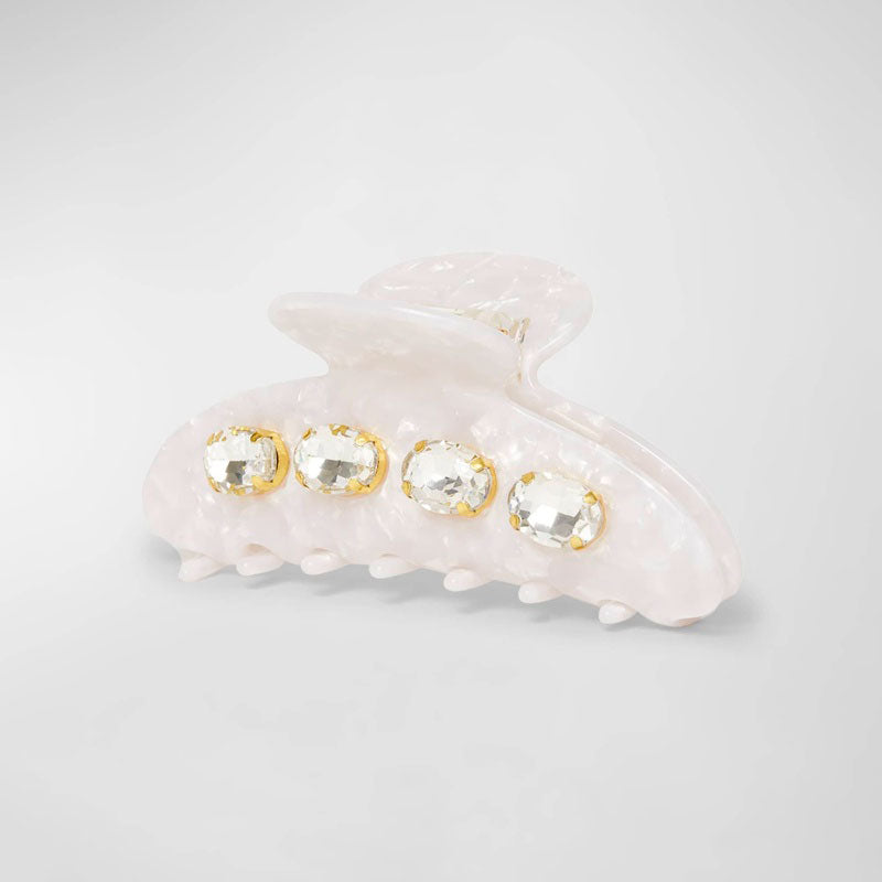 Presilha de Garra de acetato embelezada - Mercado de Luxo - O Maior E-Commerce de Bens, Produtos e Serviços de Luxo do Brasil.