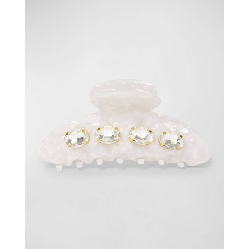 Presilha de Garra de acetato embelezada - Mercado de Luxo - O Maior E-Commerce de Bens, Produtos e Serviços de Luxo do Brasil.