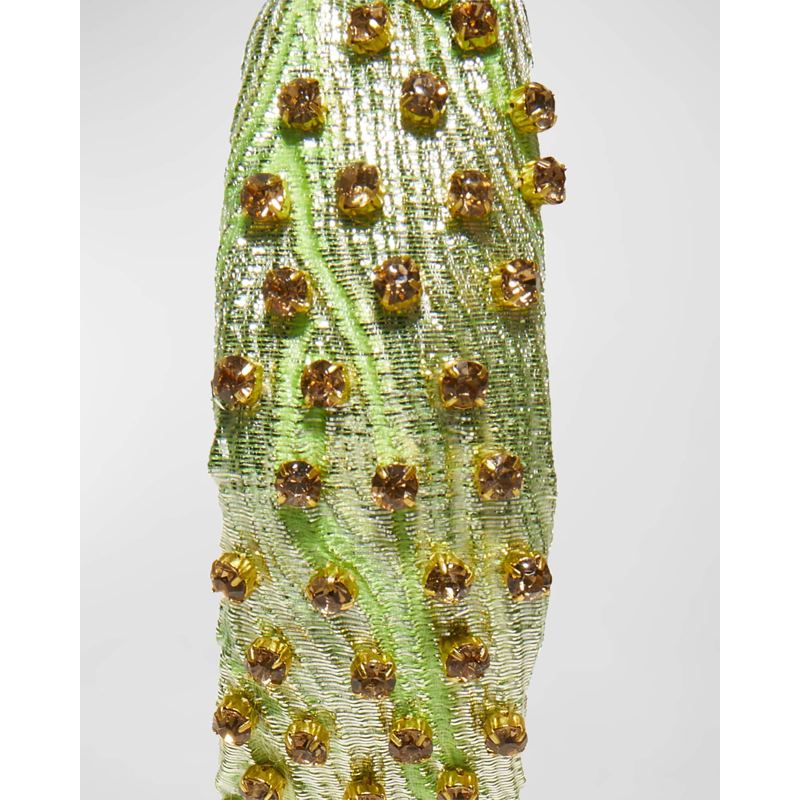 Faixa de cabeça de brocado com nó embelezado - Mercado de Luxo - O Maior E-Commerce de Bens, Produtos e Serviços de Luxo do Brasil.