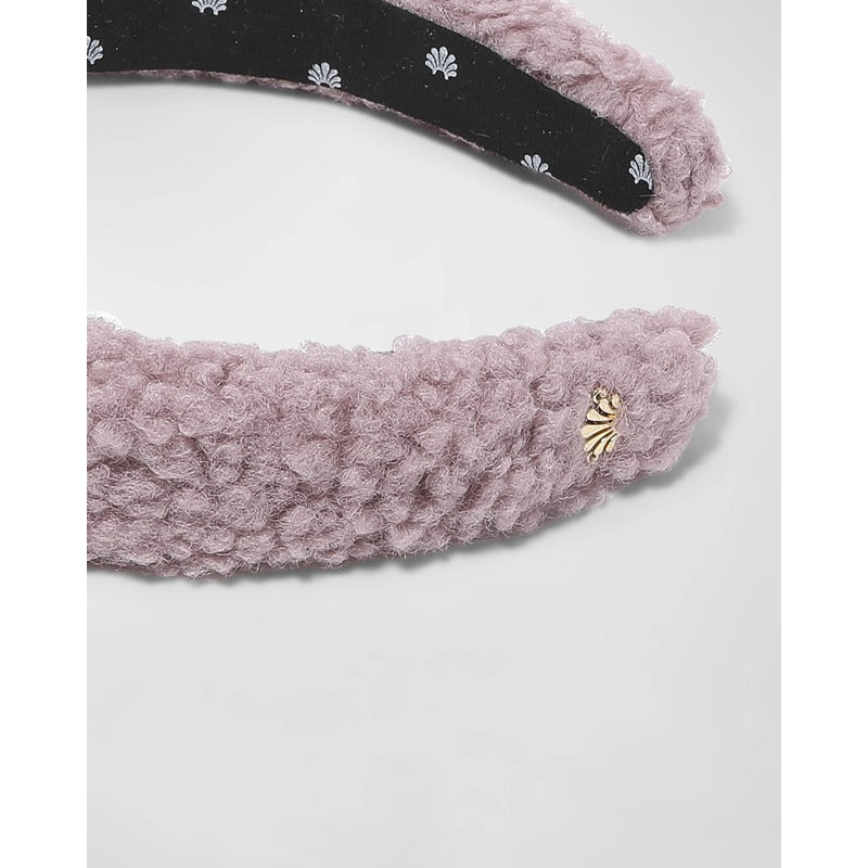 Faixa de cabeça Alice de pele de carneiro sintética - Mercado de Luxo - O Maior E-Commerce de Bens, Produtos e Serviços de Luxo do Brasil.