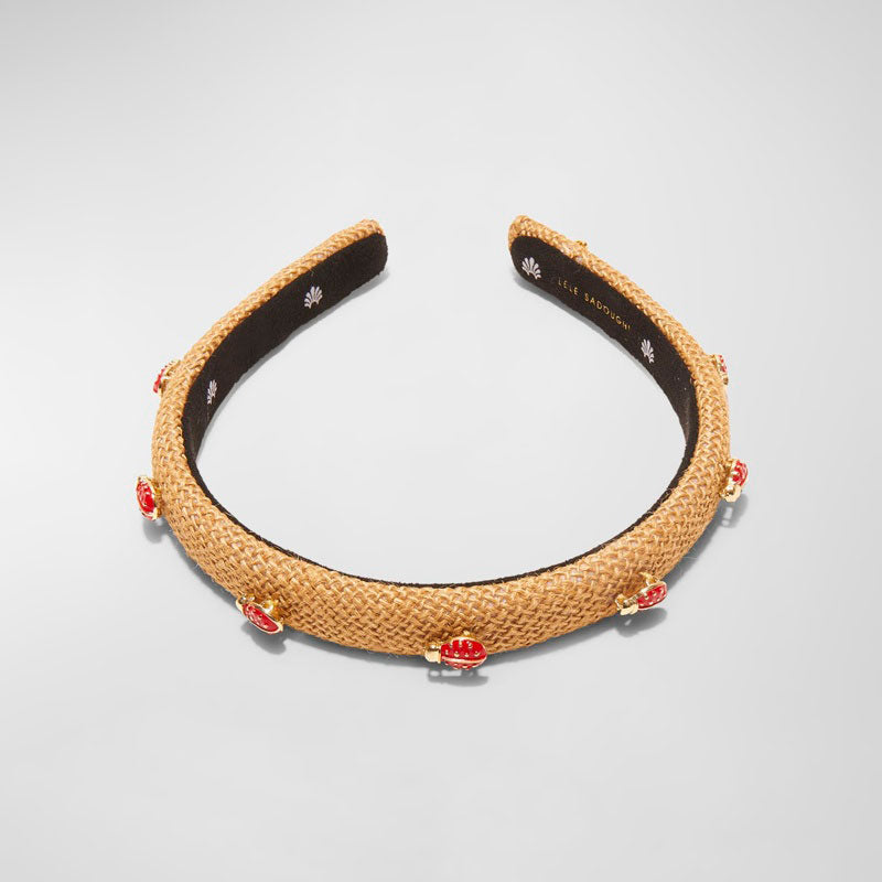 Faixa de cabeça trançada Gigi Ladybug - Mercado de Luxo - O Maior E-Commerce de Bens, Produtos e Serviços de Luxo do Brasil.