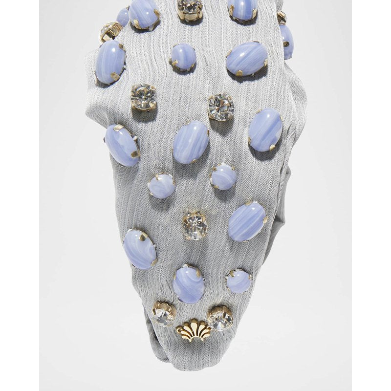 Faixa de cabeça trançada com joias Greta - Mercado de Luxo - O Maior E-Commerce de Bens, Produtos e Serviços de Luxo do Brasil.