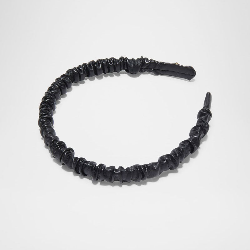 Faixa de cabeça de couro sintético Jessie - Mercado de Luxo - O Maior E-Commerce de Bens, Produtos e Serviços de Luxo do Brasil.