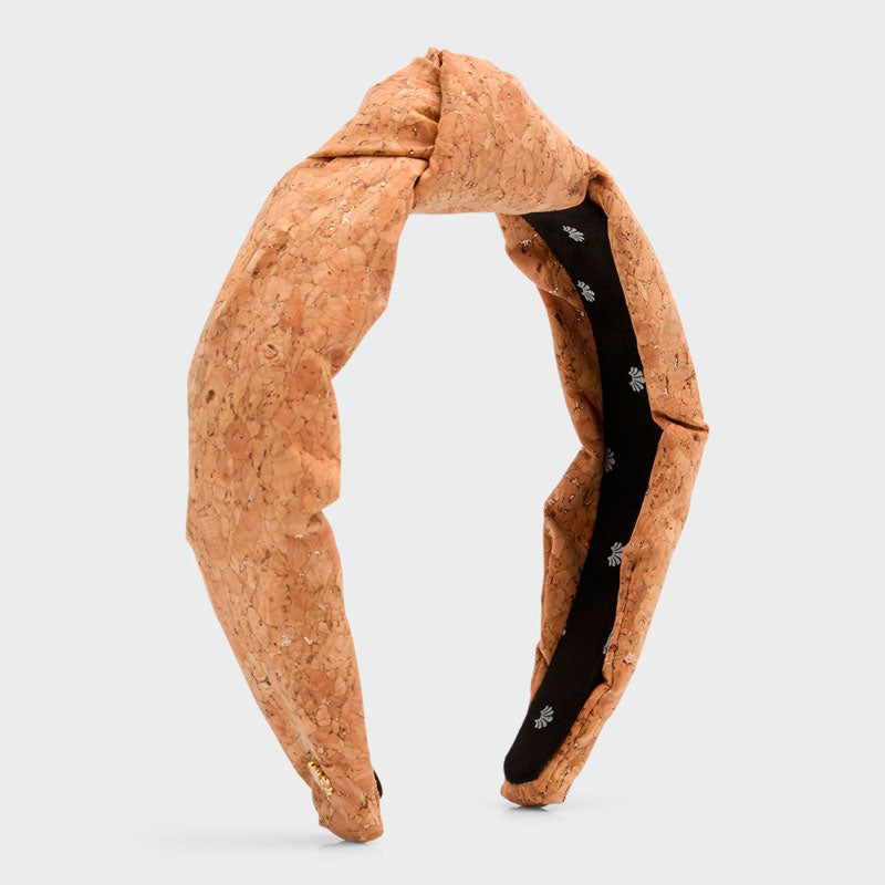 Faixa de cabeça de cortiça com nós - Mercado de Luxo - O Maior E-Commerce de Bens, Produtos e Serviços de Luxo do Brasil.