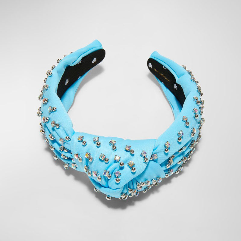 Faixa de cabeça de neoprene com Cristais e nós - Mercado de Luxo - O Maior E-Commerce de Bens, Produtos e Serviços de Luxo do Brasil.