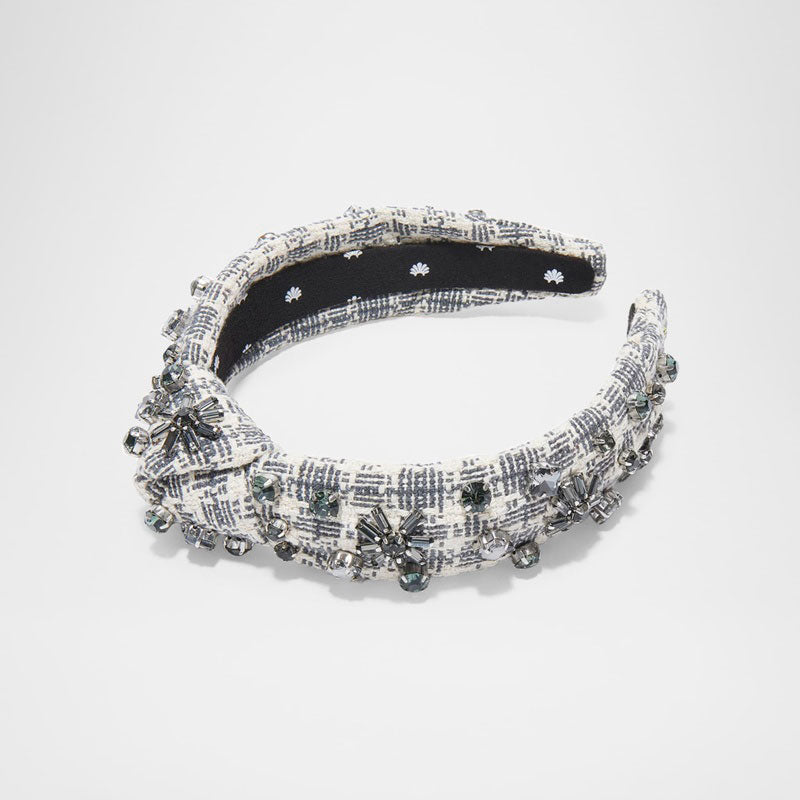 Faixa de cabeça trançada com Cristais - Mercado de Luxo - O Maior E-Commerce de Bens, Produtos e Serviços de Luxo do Brasil.