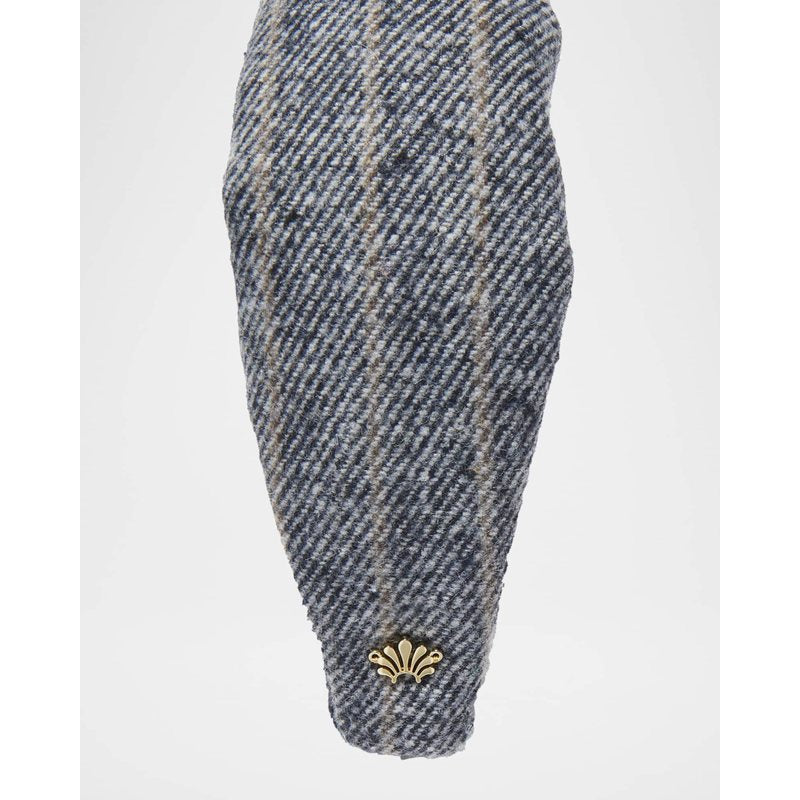 Faixa de cabeça de tweed com nó - Mercado de Luxo - O Maior E-Commerce de Bens, Produtos e Serviços de Luxo do Brasil.