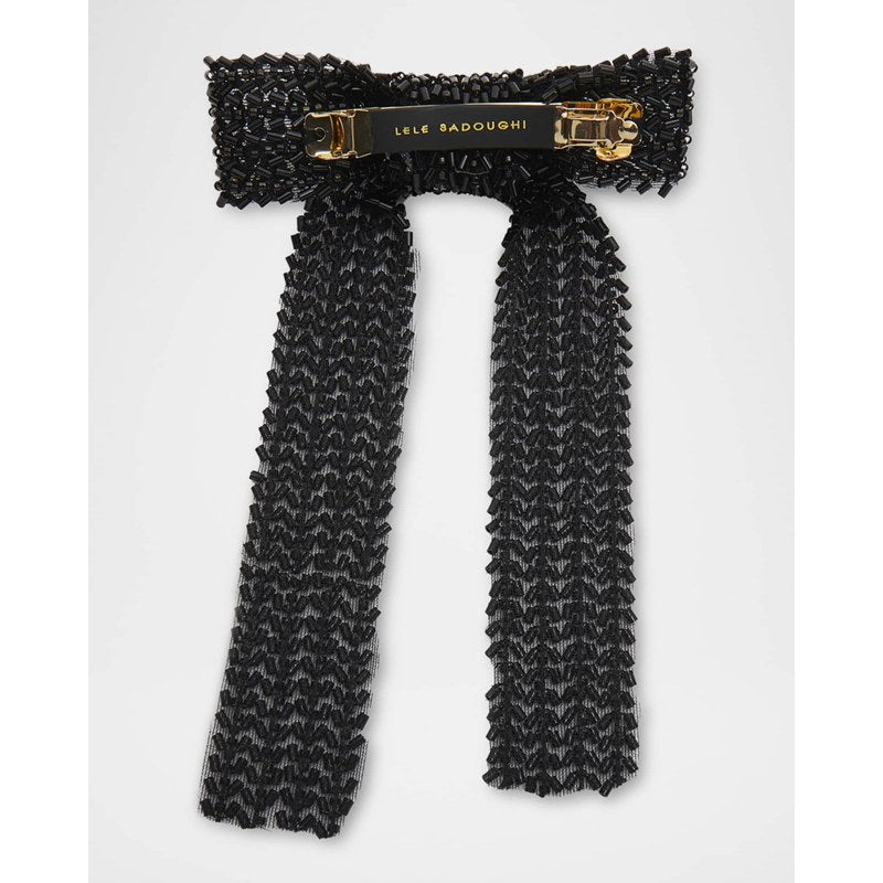 Grampo de Cabelo com laço de contas Margot - Mercado de Luxo - O Maior E-Commerce de Bens, Produtos e Serviços de Luxo do Brasil.