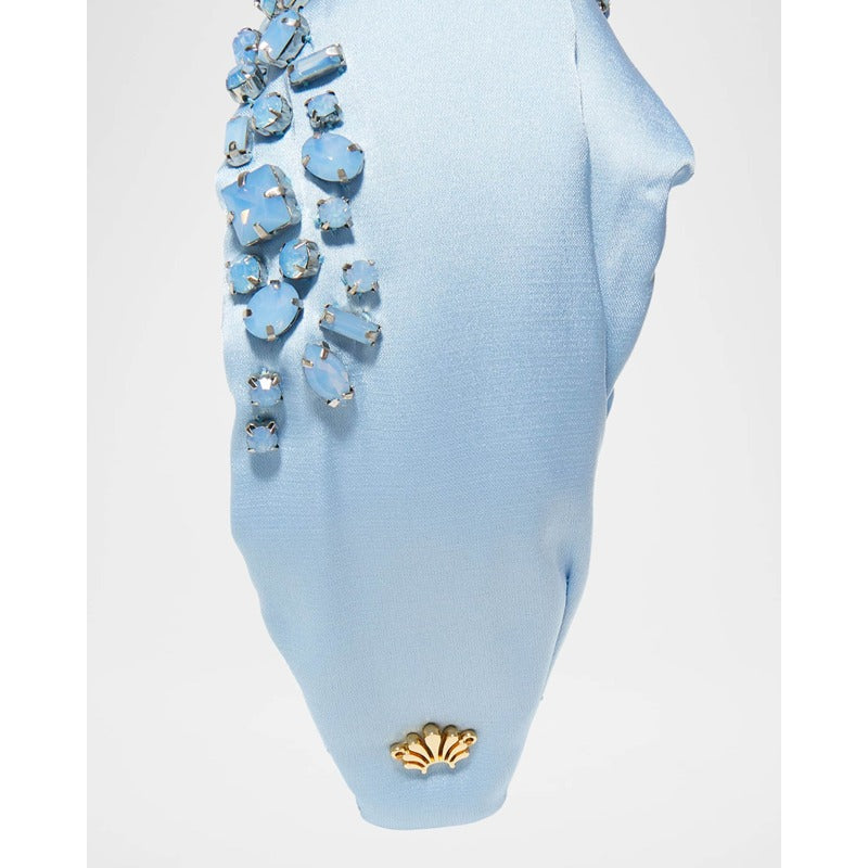 Scrunchies com nó brilhante e pingente perolado conjunto 2 unid - Mercado de Luxo - O Maior E-Commerce de Bens, Produtos e Serviços de Luxo do Brasil.