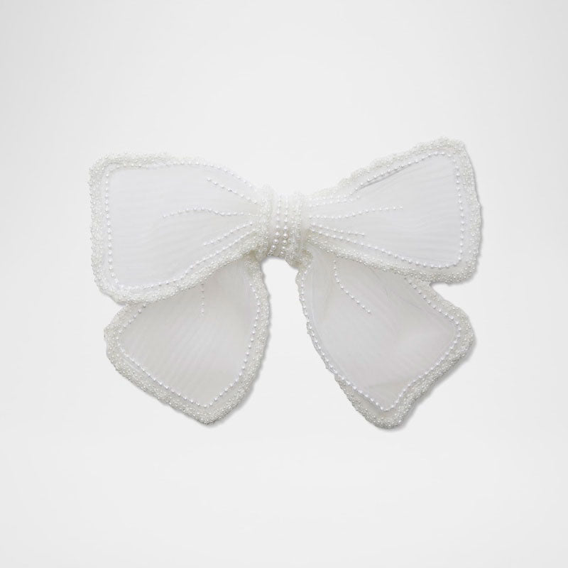 Presilha de Cabelo Mary Pearly Bow - Mercado de Luxo - O Maior E-Commerce de Bens, Produtos e Serviços de Luxo do Brasil.