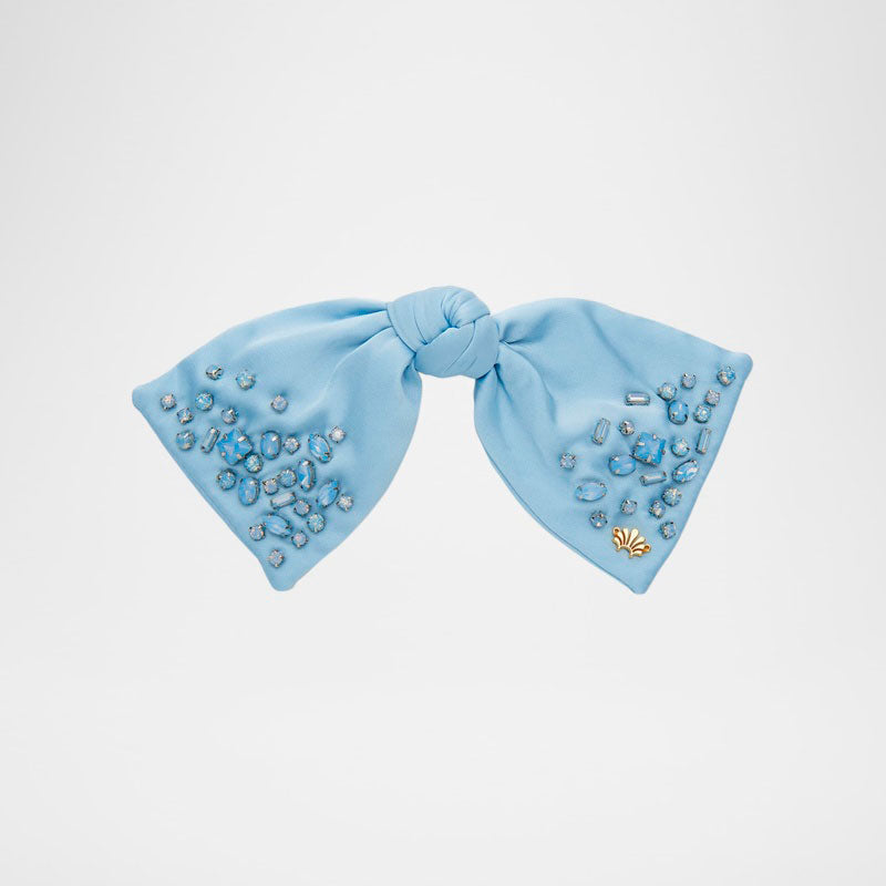 Laço com pedra de nascimento em água-marinha Paloma March - Mercado de Luxo - O Maior E-Commerce de Bens, Produtos e Serviços de Luxo do Brasil.