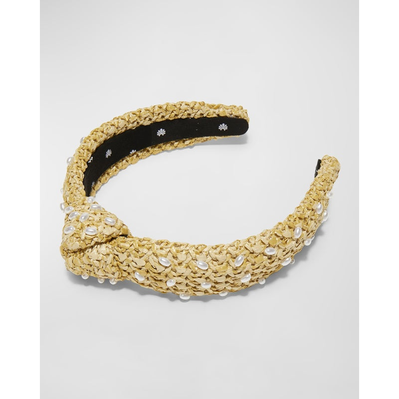 Faixa de cabeça fina com nó perolado - Mercado de Luxo - O Maior E-Commerce de Bens, Produtos e Serviços de Luxo do Brasil.