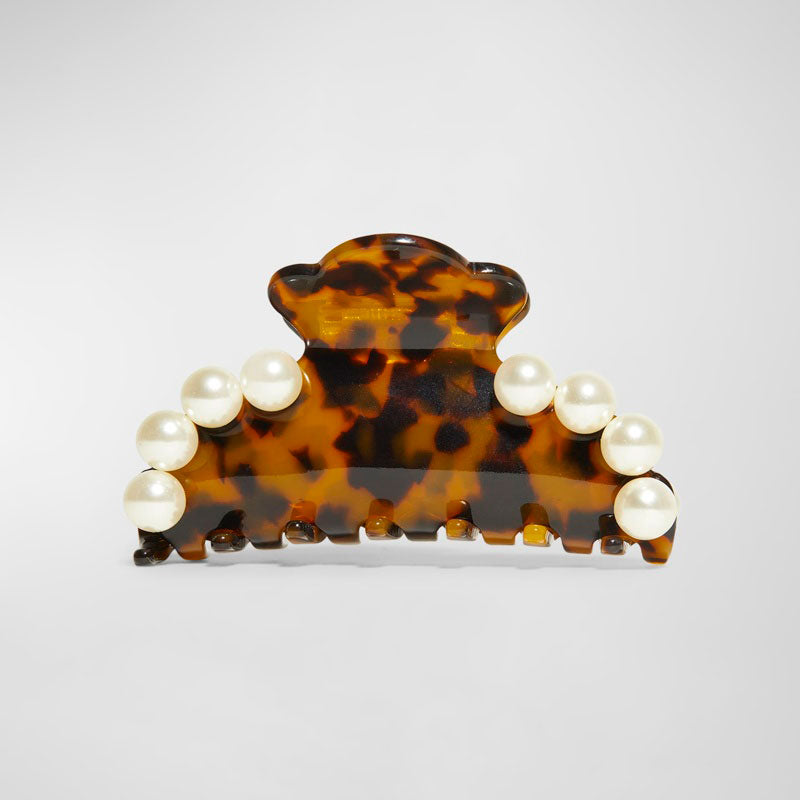 Presilha de Garra de casco de tartaruga perolada - Mercado de Luxo - O Maior E-Commerce de Bens, Produtos e Serviços de Luxo do Brasil.